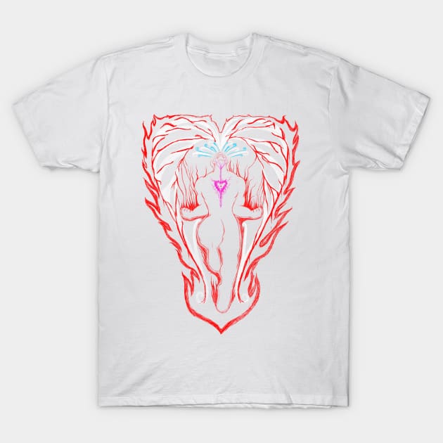 Regretful Heart T-Shirt by Deeply Rooted Duality